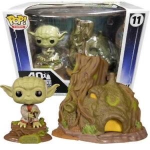 Dagobah Yoda With Hut - Star Wars vinyl figure collectible [Barcode 889698467650] - Main Image 2