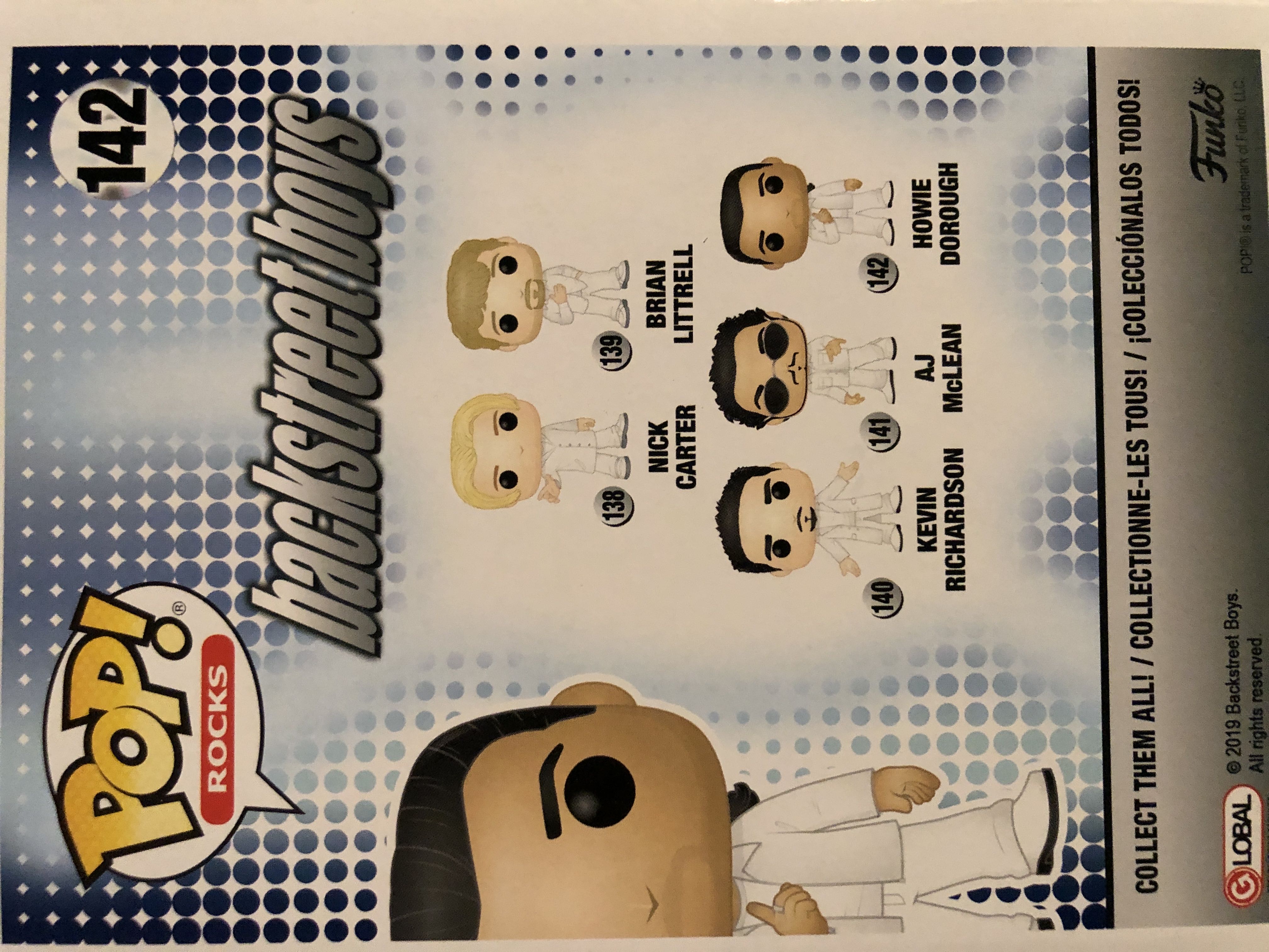 Howie Dorough - Backstreet Boys vinyl figure collectible [Barcode 889698401142] - Main Image 3