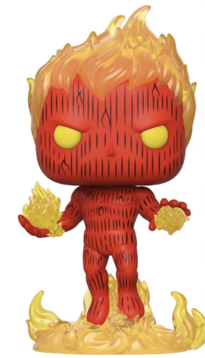 Human Torch $24 - Fantastic Four vinyl figure collectible - Main Image 2