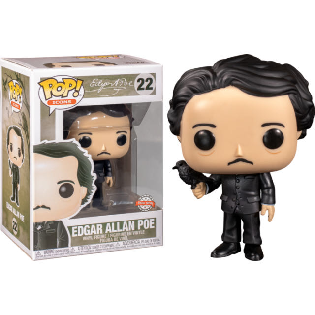 Edgar Allen Poe - Celebrities vinyl figure collectible [Barcode 889698439671] - Main Image 2