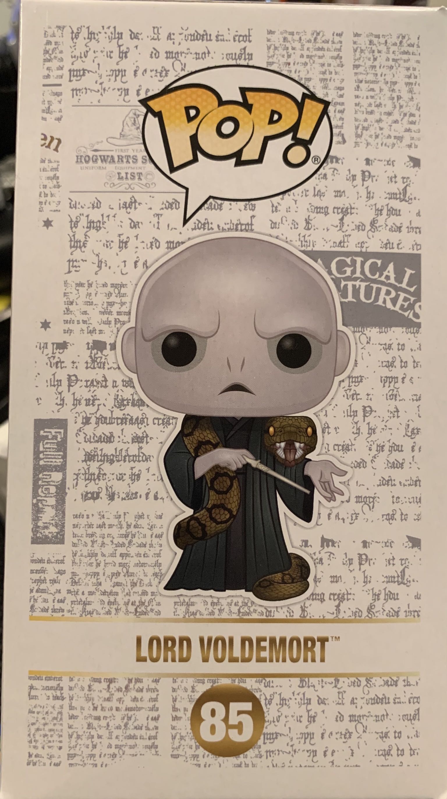 Lord Voldemort With Snake And Wand - Harry Potter vinyl figure collectible [Barcode 889698406178] - Main Image 4