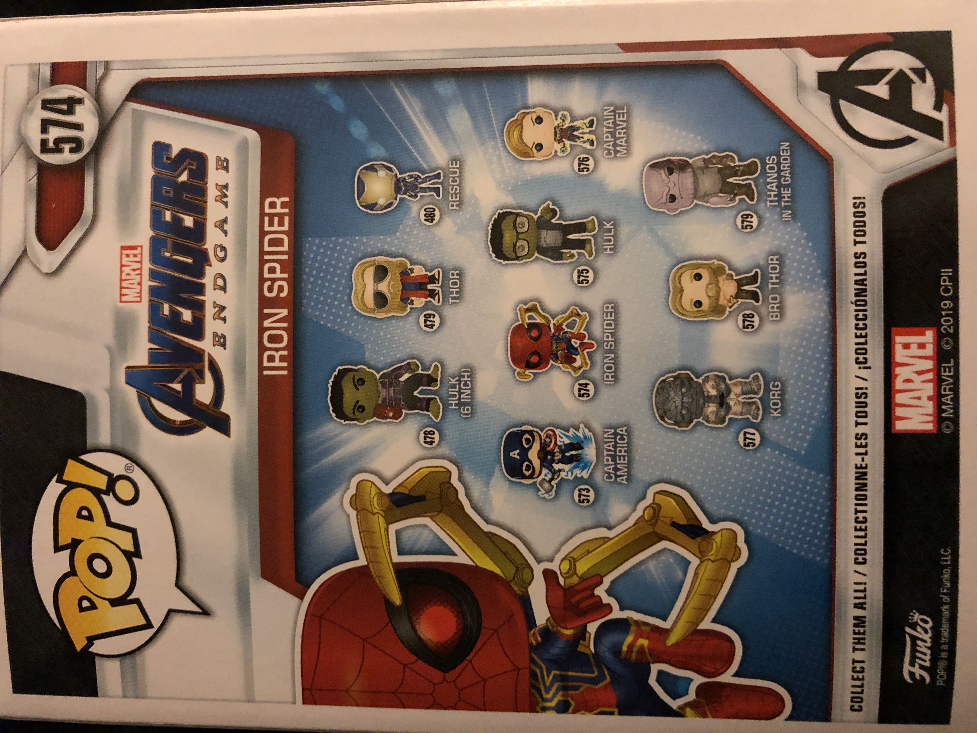 Iron Spider - Avengers: Endgame vinyl figure collectible [Barcode 889698451383] - Main Image 2