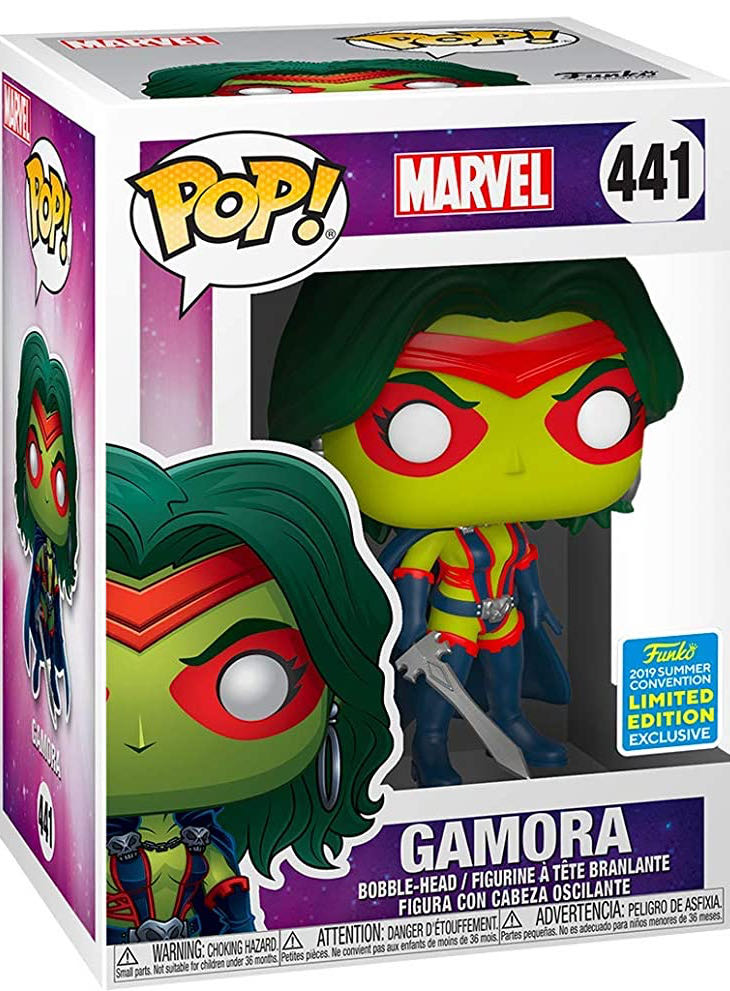Guardians of the Galaxy: Gamora, #441 - Marvel Universe vinyl figure collectible [Barcode 889698401685] - Main Image 3
