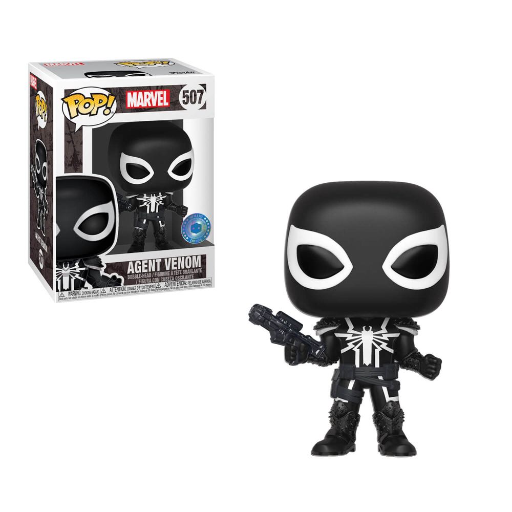 Agent Venom Pop! 507 - Venom vinyl figure collectible [Barcode 889698412391] - Main Image 2