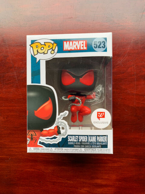 Scarlet Spider (Kaine Parker) Pop! 523 - Spider-Man vinyl figure collectible [Barcode 889698429771] - Main Image 2