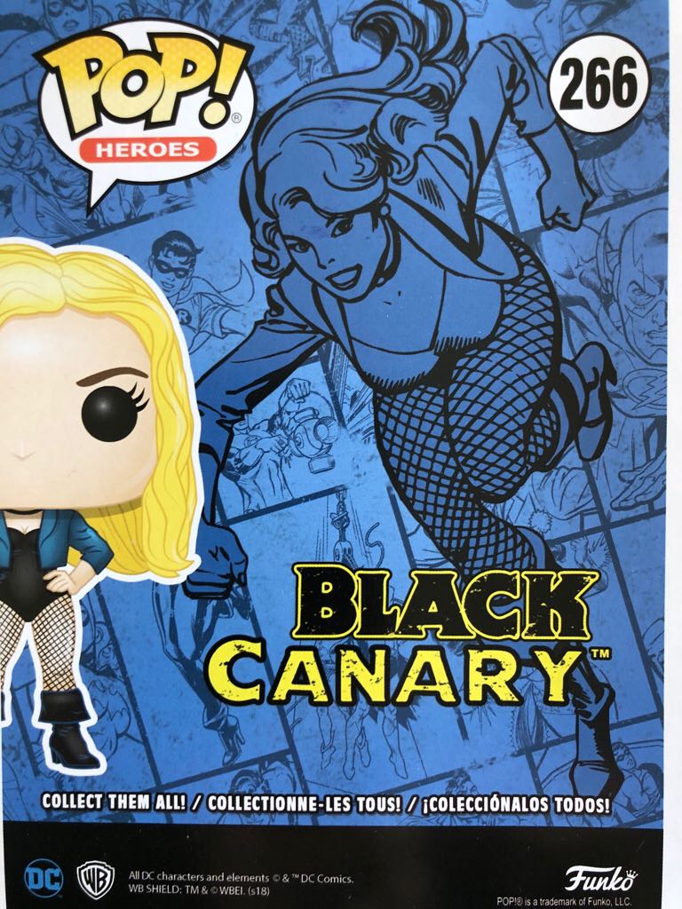 Black Canary  - DC Universe vinyl figure collectible [Barcode 889698372114] - Main Image 2