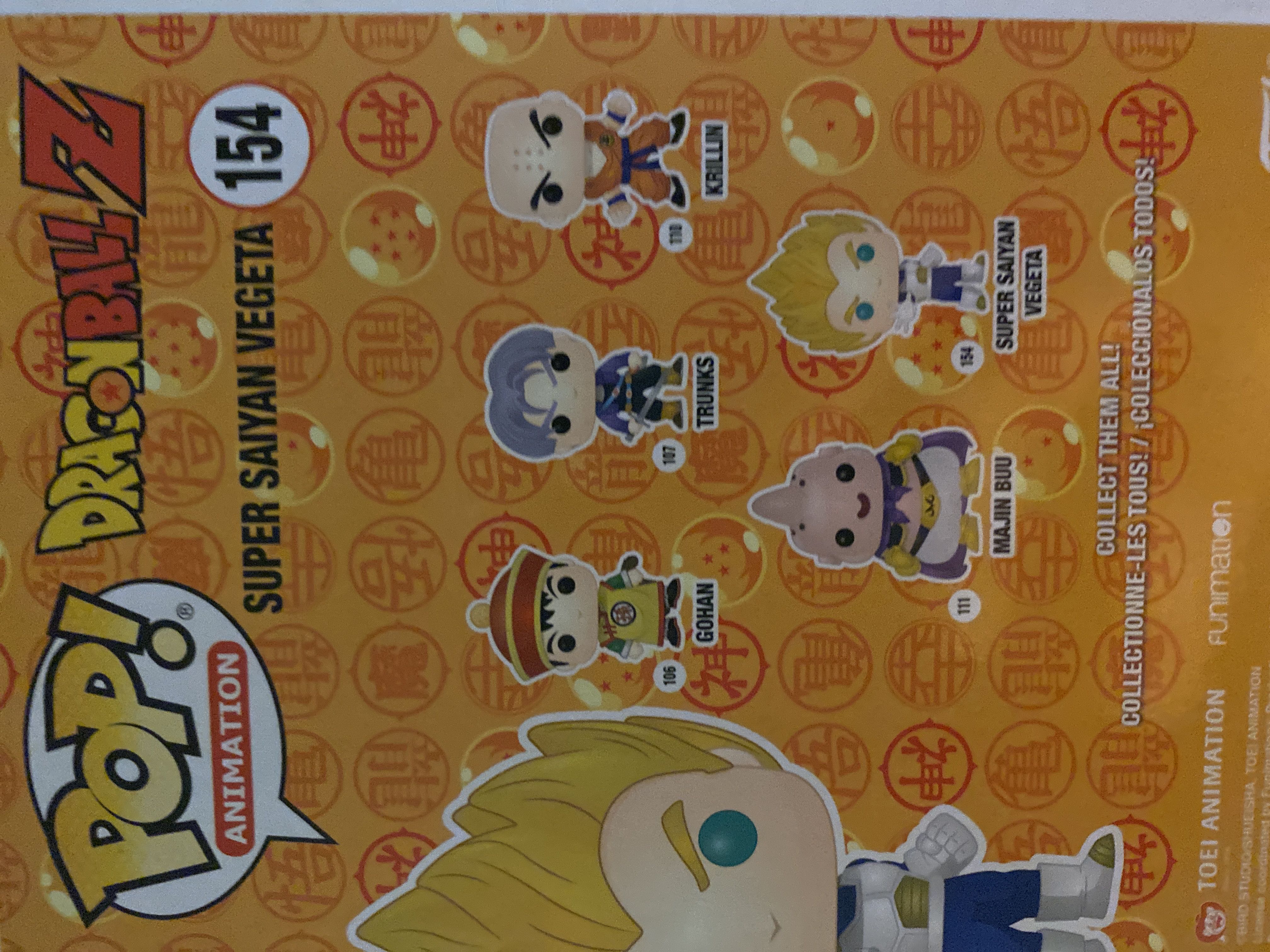 Funko Pop Super Saiyan Vegeta - Dragon Ball Z vinyl figure collectible [Barcode 889698392402] - Main Image 2