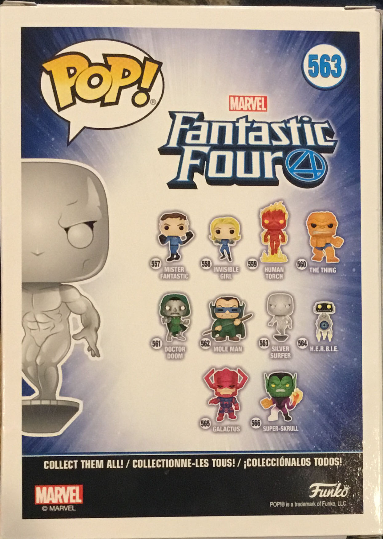 Silver Surfer - Marvel Universe vinyl figure collectible [Barcode 889698449922] - Main Image 3