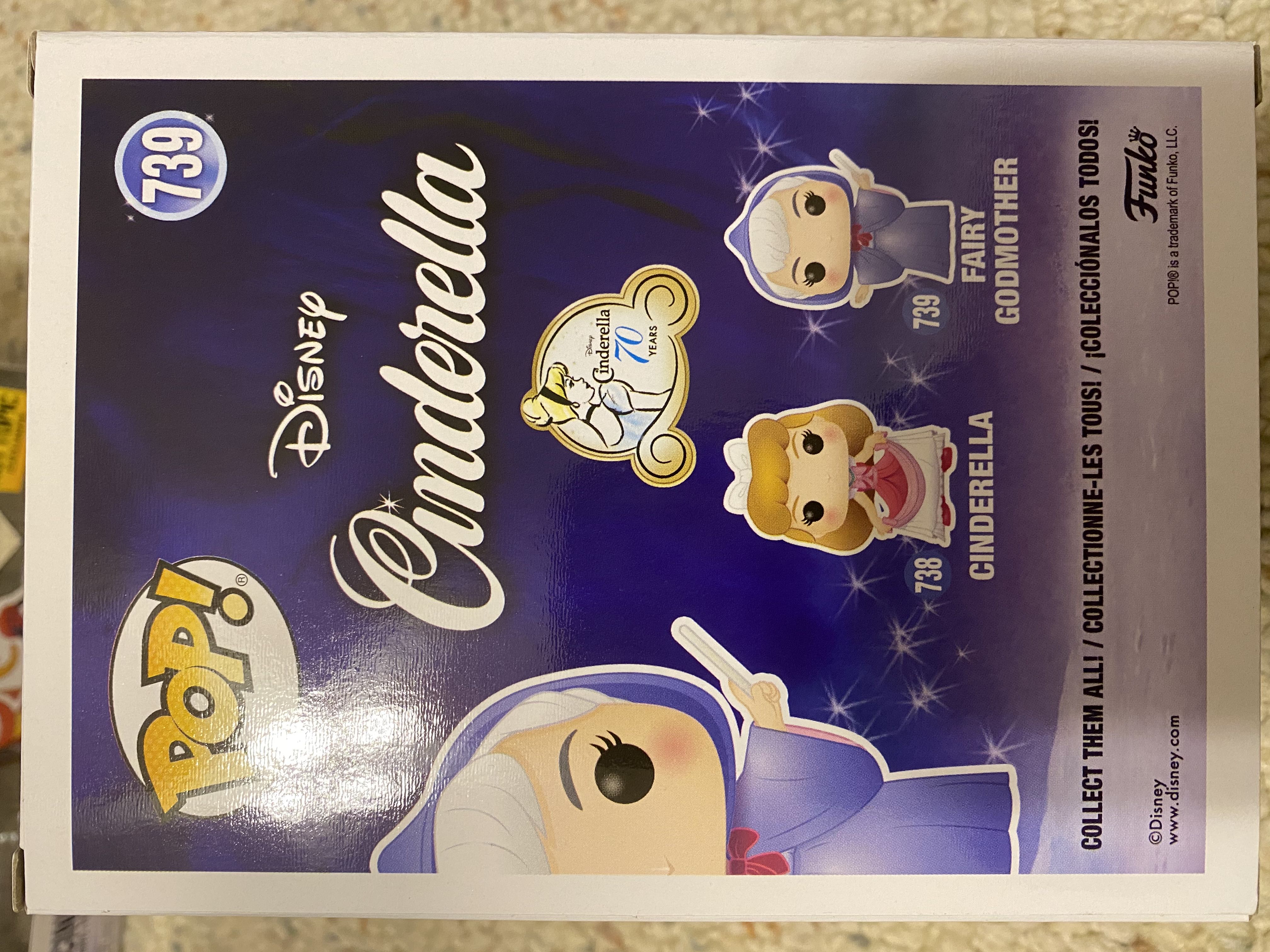 Fairy Godmother - Cinderella vinyl figure collectible [Barcode 889698475259] - Main Image 2