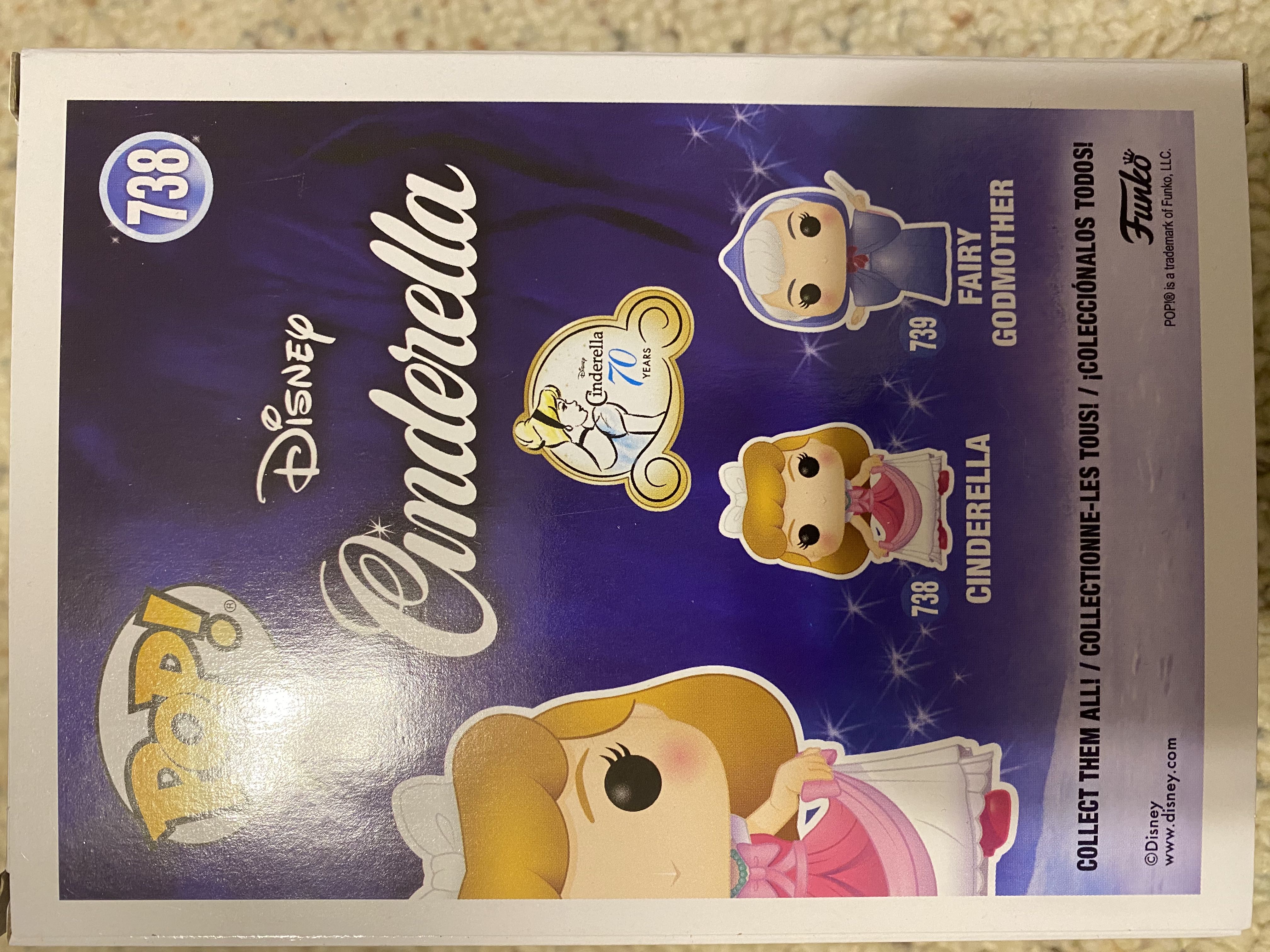 Cinderella - Cinderella vinyl figure collectible [Barcode 889698456494] - Main Image 2