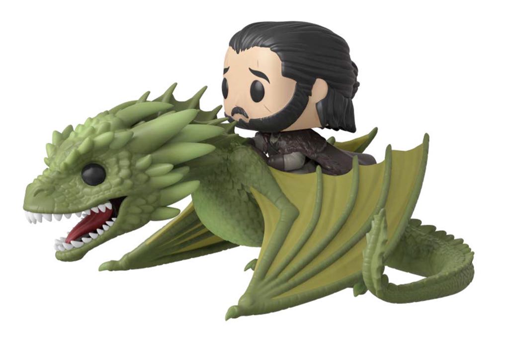 Jon Snow & Rhaegal - Game of Thrones vinyl figure collectible - Main Image 2