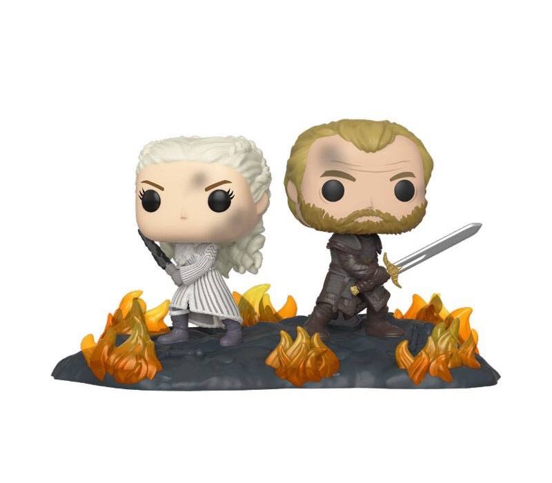 Deanerys & Jorah (At the Battle of Winterfell) - Game of Thrones vinyl figure collectible - Main Image 2