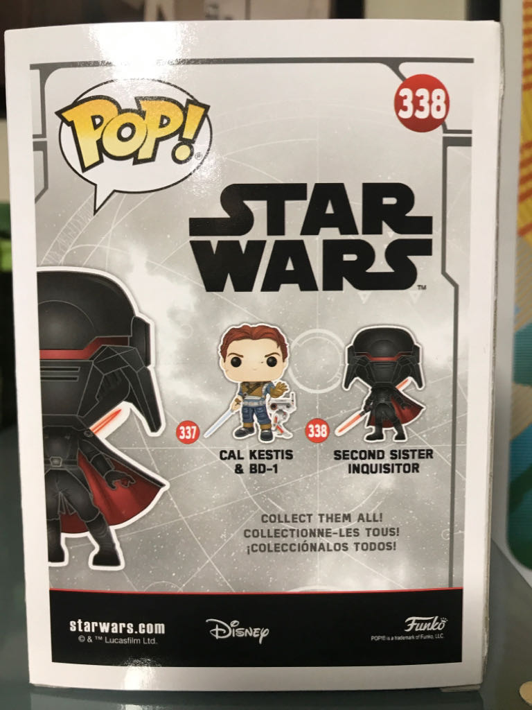 Second Sister Inquisitor - Star Wars vinyl figure collectible [Barcode 889698435741] - Main Image 2