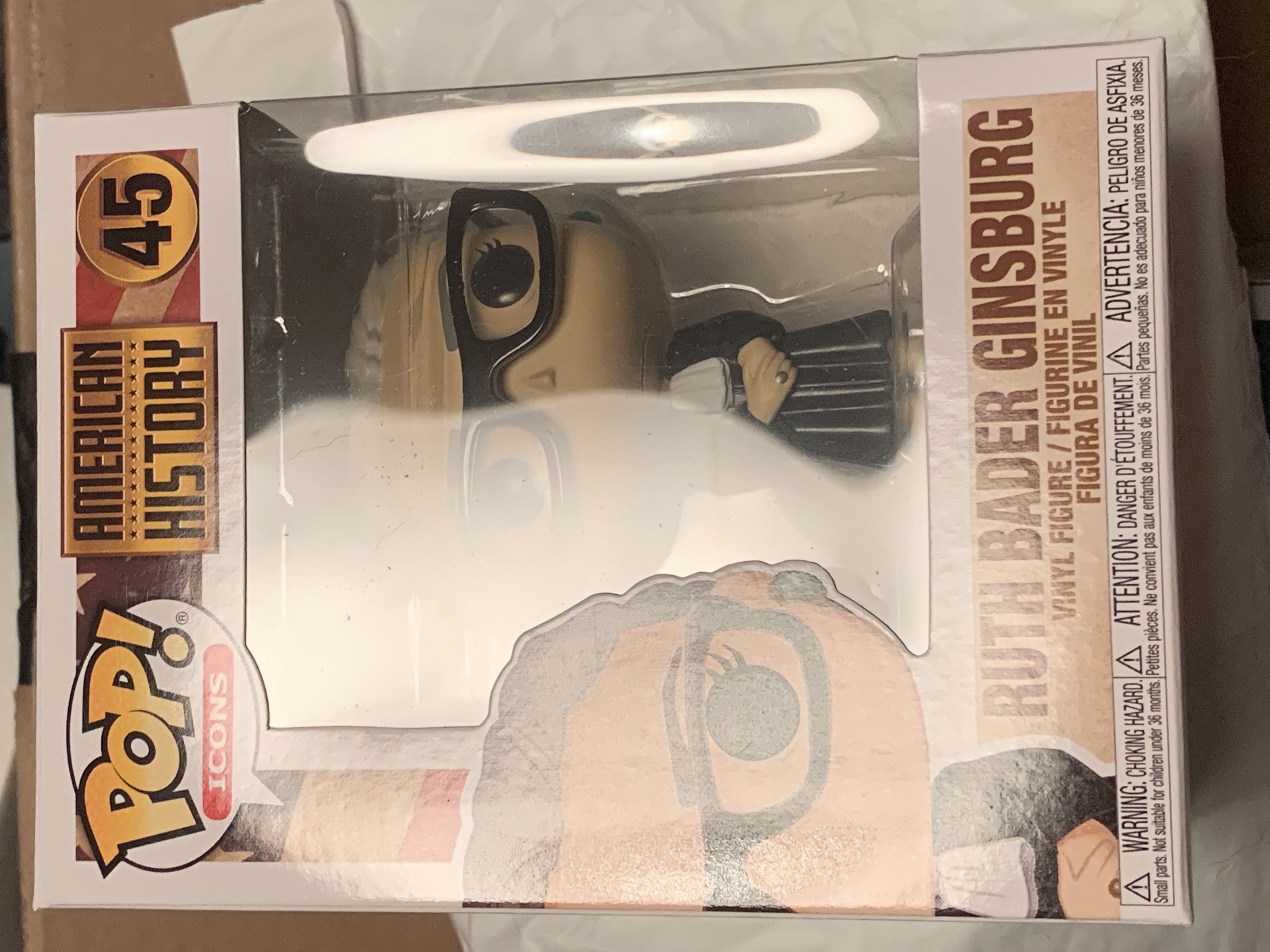 Ruth Bader Ginsburg - American History vinyl figure collectible [Barcode 12499455] - Main Image 2