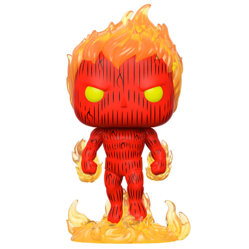 Human Torch $17 - Fantastic Four vinyl figure collectible - Main Image 3