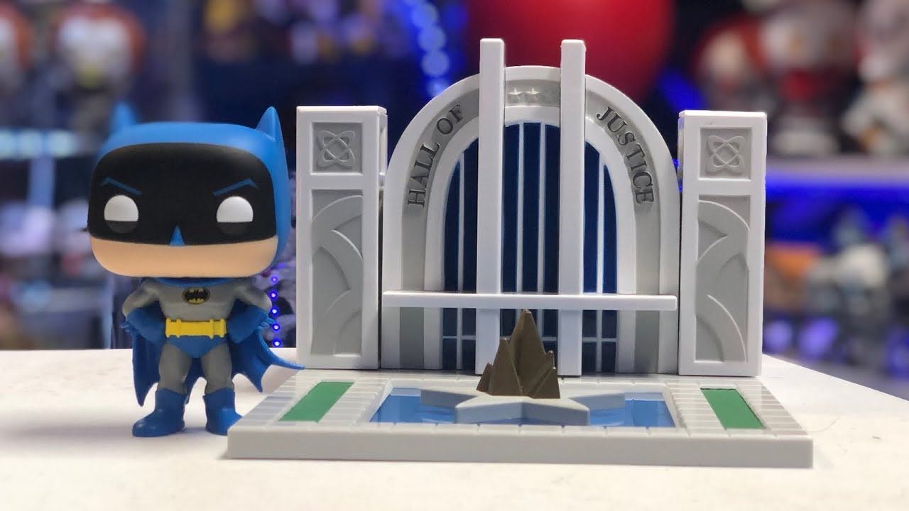 Batman Hall of Justice Batman - DC: Superheroes vinyl figure collectible [Barcode 889698444699] - Main Image 3