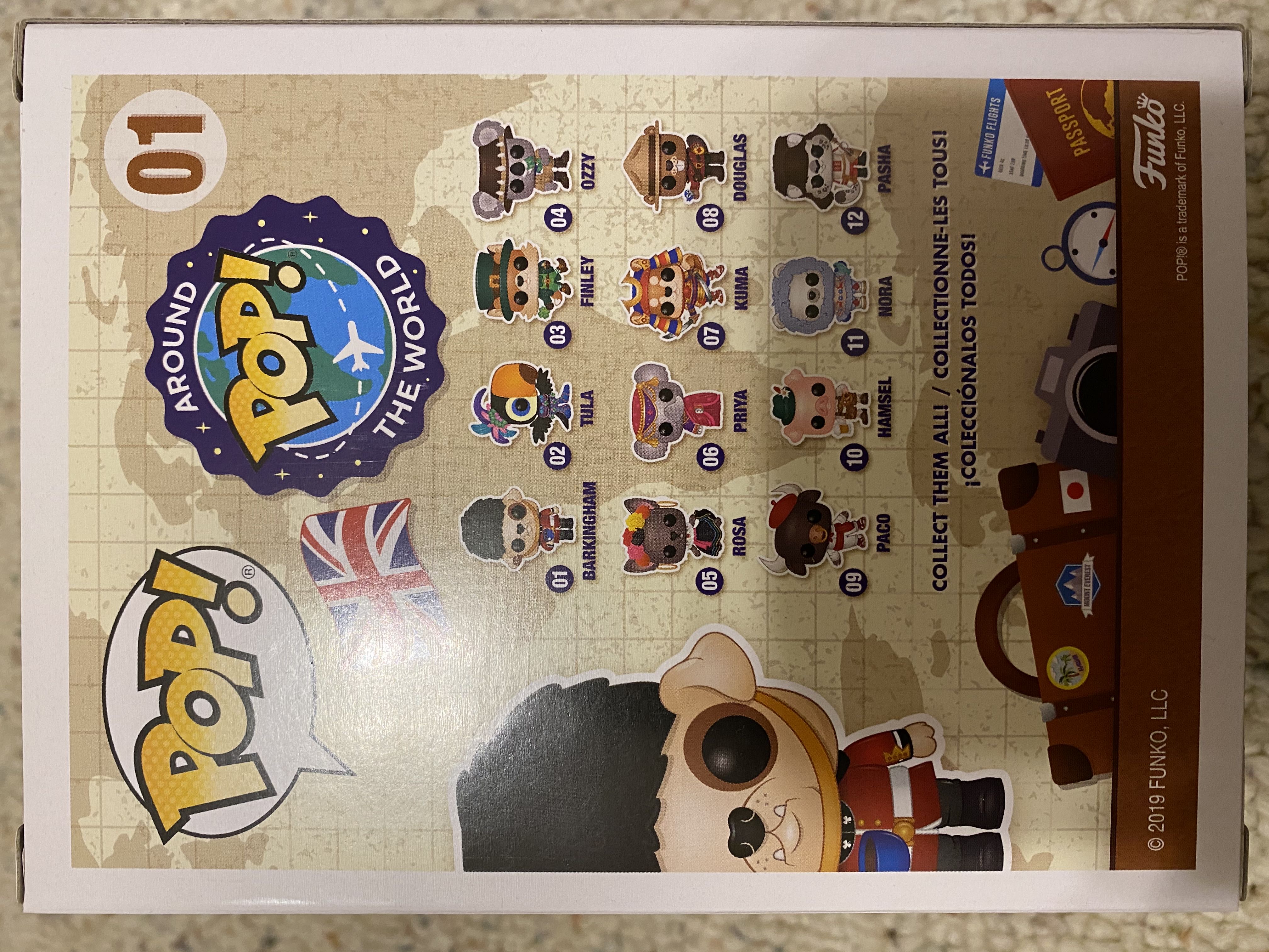 Barkingham -United Kingdom - Around The World vinyl figure collectible [Barcode 889698439602] - Main Image 2