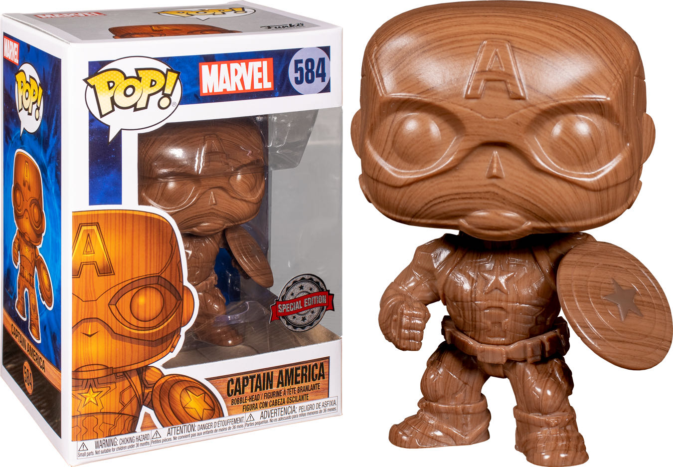 Captain America - Captain America vinyl figure collectible [Barcode 889698450485] - Main Image 2