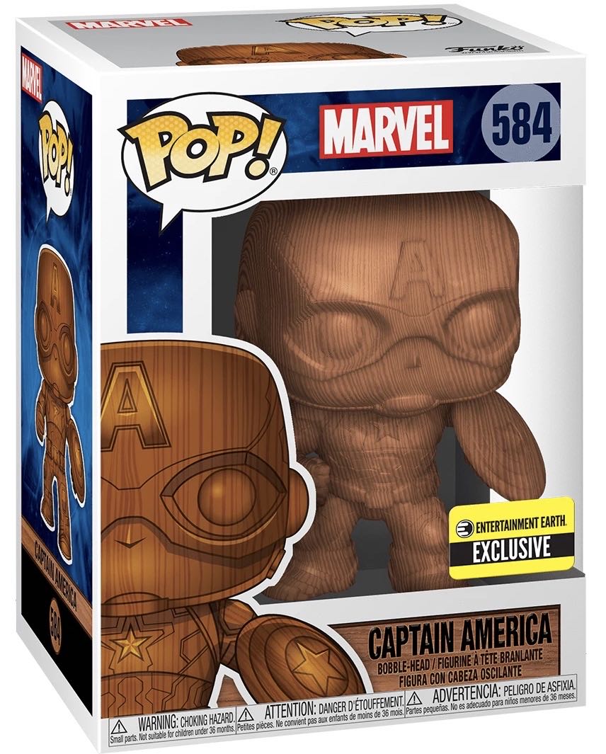 Captain America - Captain America vinyl figure collectible [Barcode 889698450485] - Main Image 3