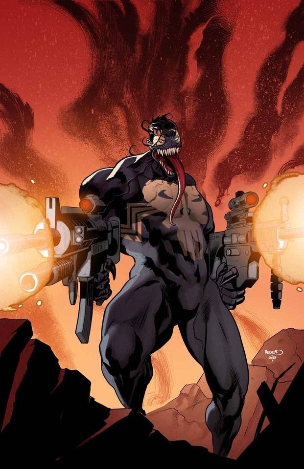 Venomized Punisher - Venom vinyl figure collectible [Barcode 889698464536] - Main Image 4