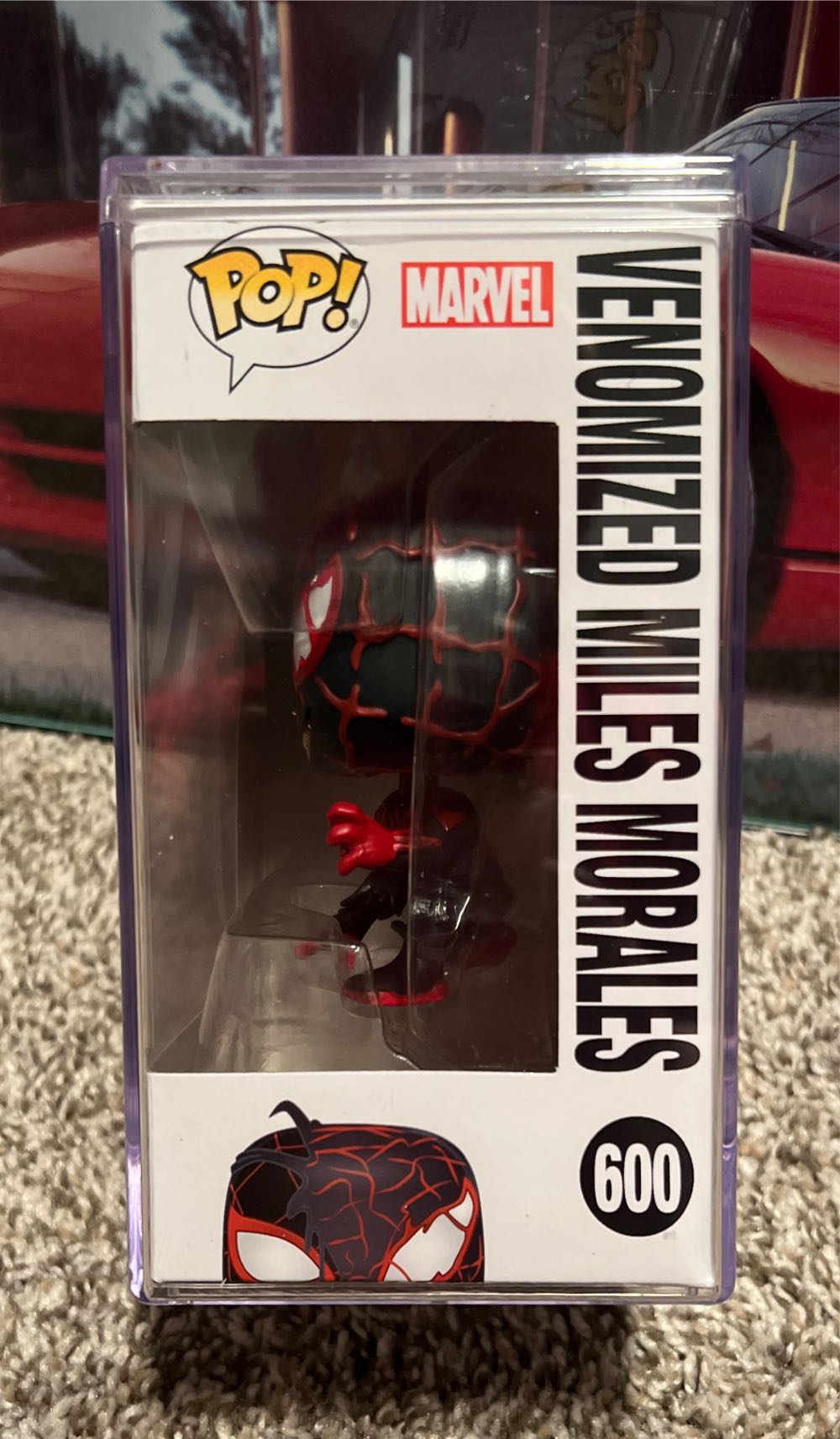 Venomized Miles Morales - Spider-Man vinyl figure collectible [Barcode 889698464598] - Main Image 3