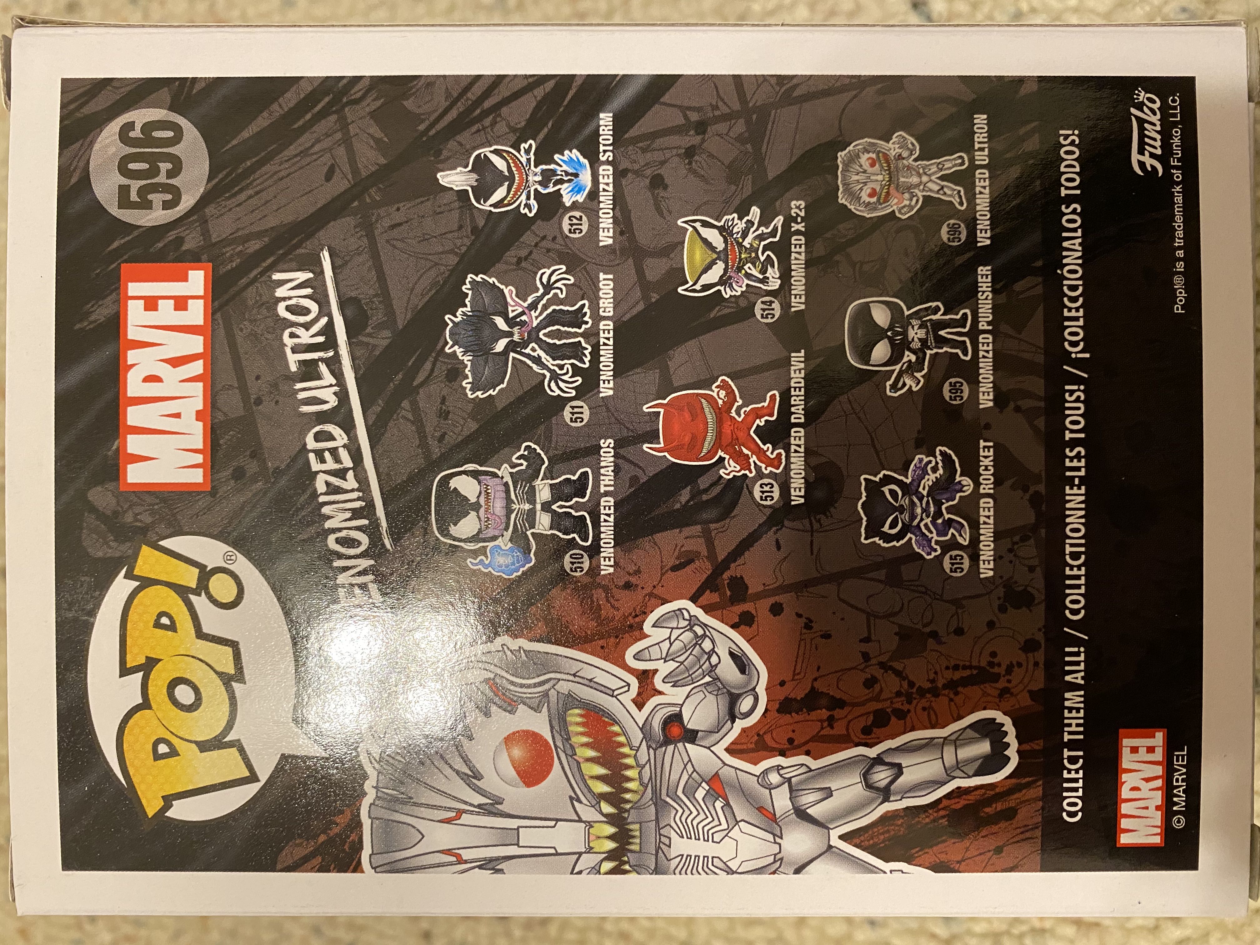 Venomized Ultron - Venom vinyl figure collectible [Barcode 889698464543] - Main Image 2