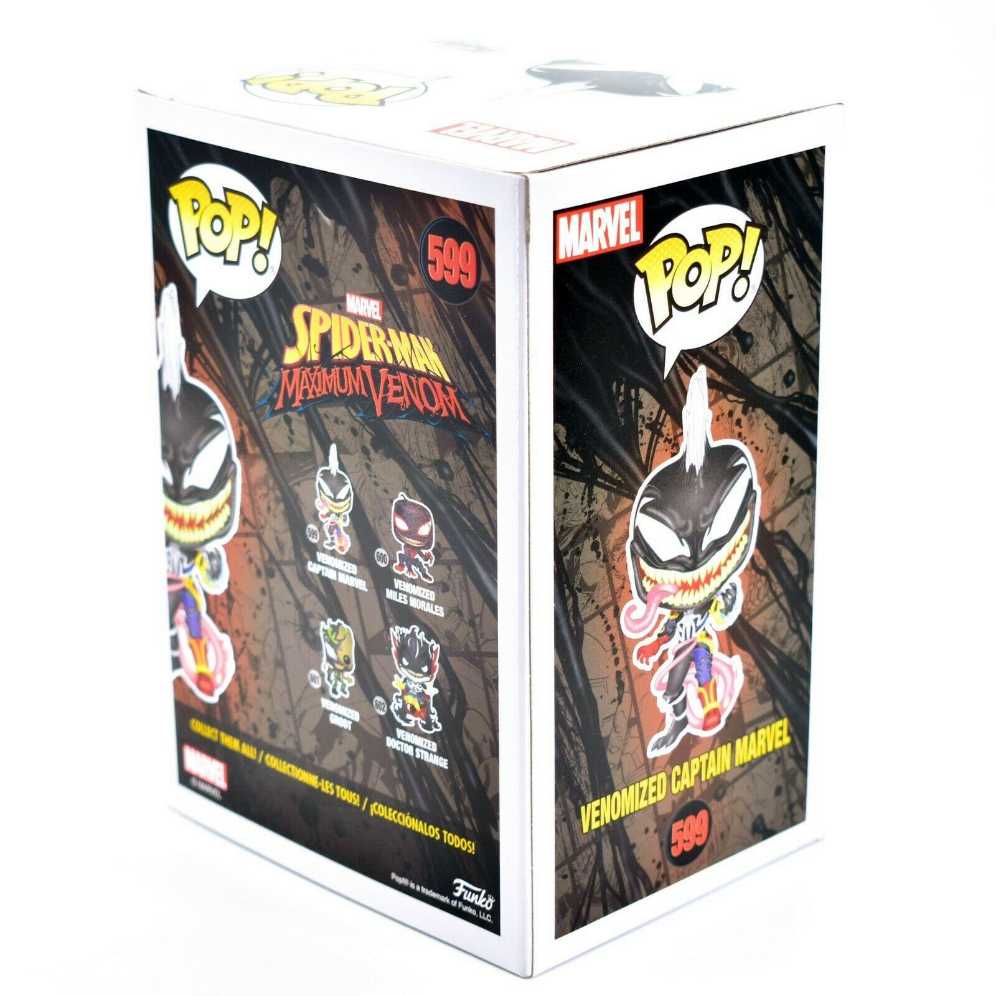 Venomized Captain Marvel - Venom vinyl figure collectible [Barcode 889698464567] - Main Image 4