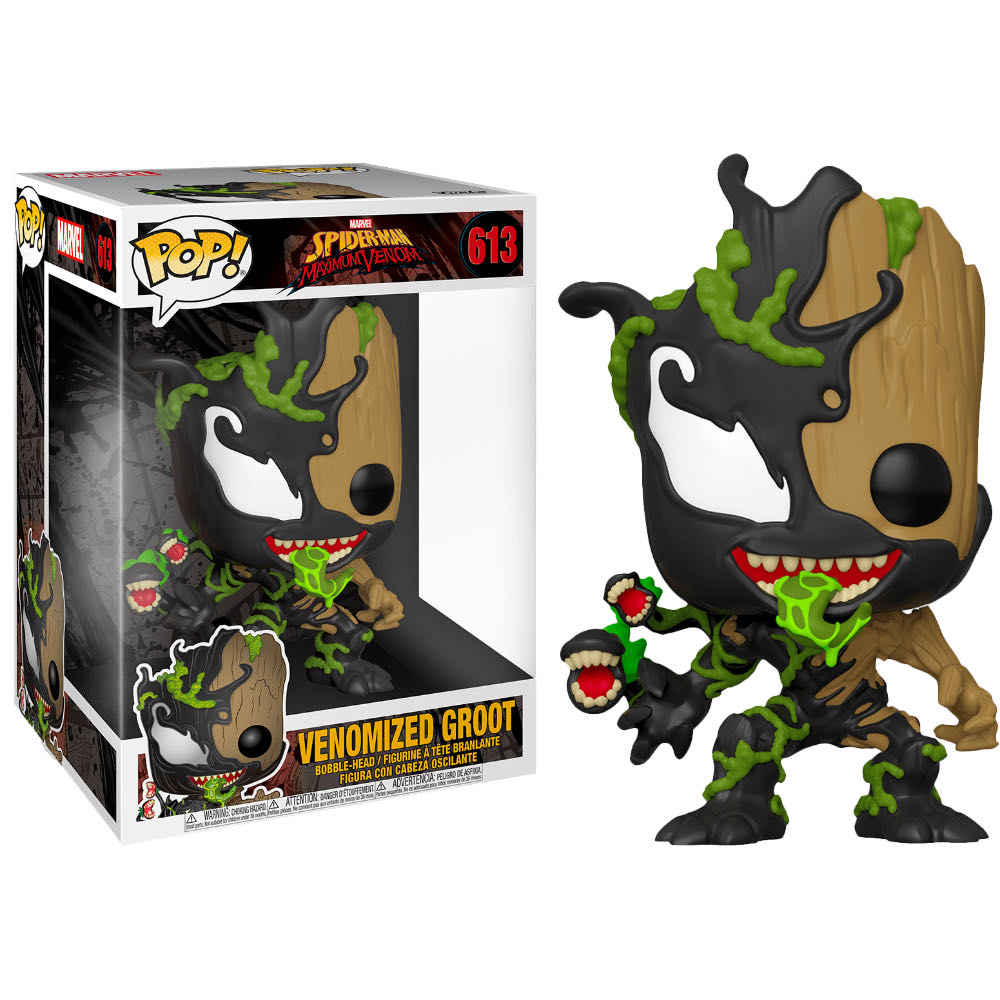 Venomized Groot - 10 Inch - Marvel Universe vinyl figure collectible [Barcode 889698468664] - Main Image 2