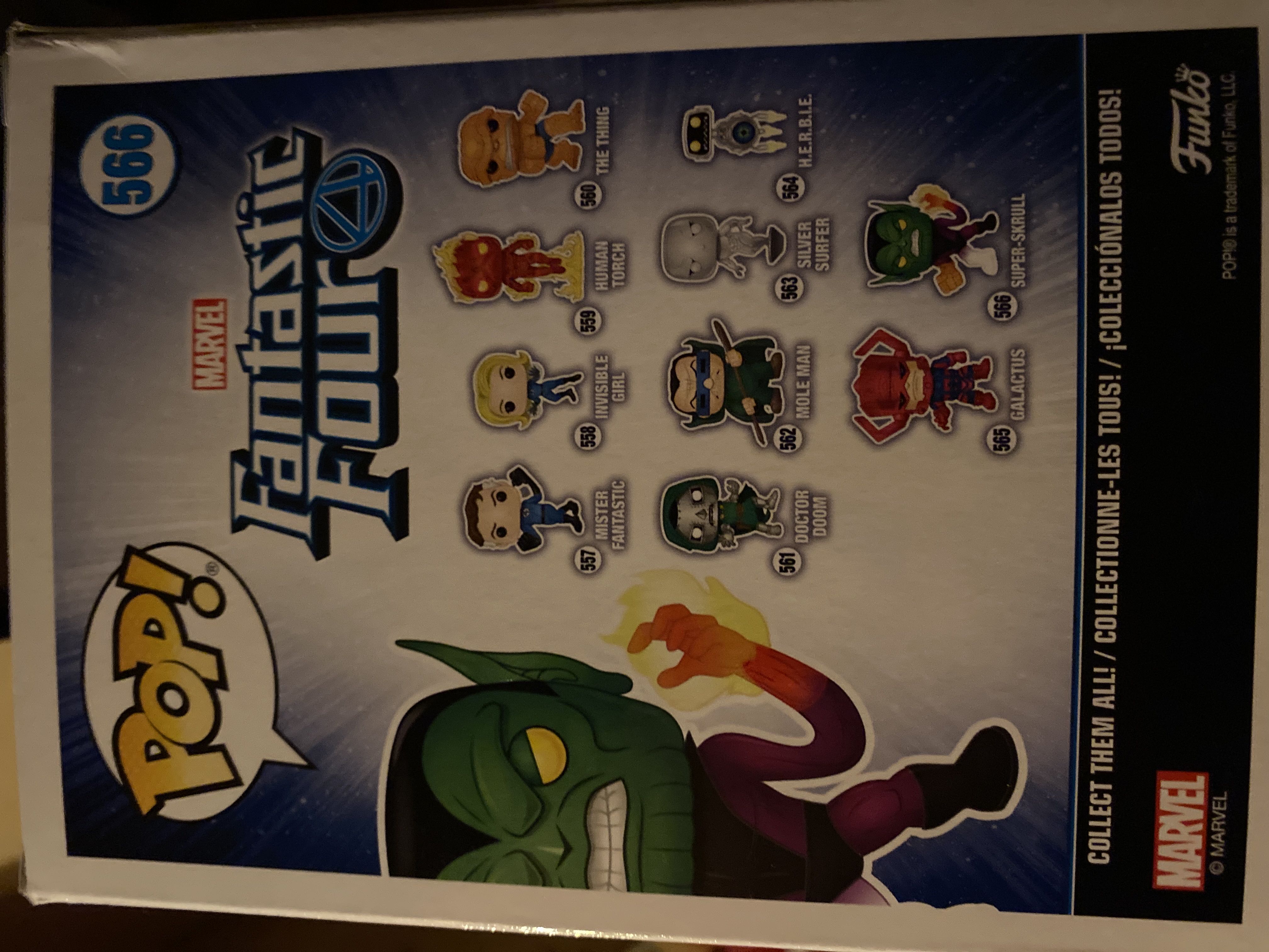 Marvel Fantastic Four Super Skrull $9 - Fantastic Four vinyl figure collectible [Barcode 889698449946] - Main Image 2