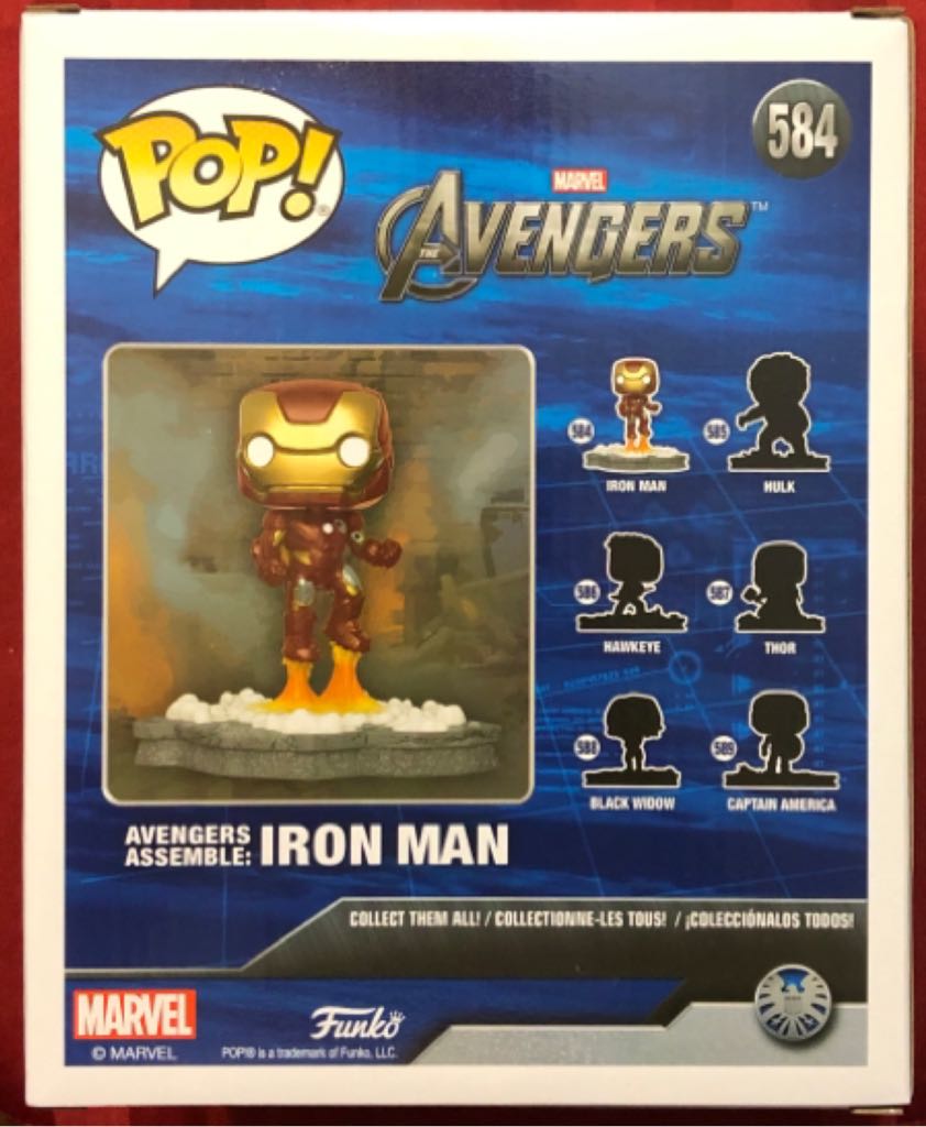 Avengers Assemble: Iron Man - Avengers vinyl figure collectible [Barcode 889698456104] - Main Image 2
