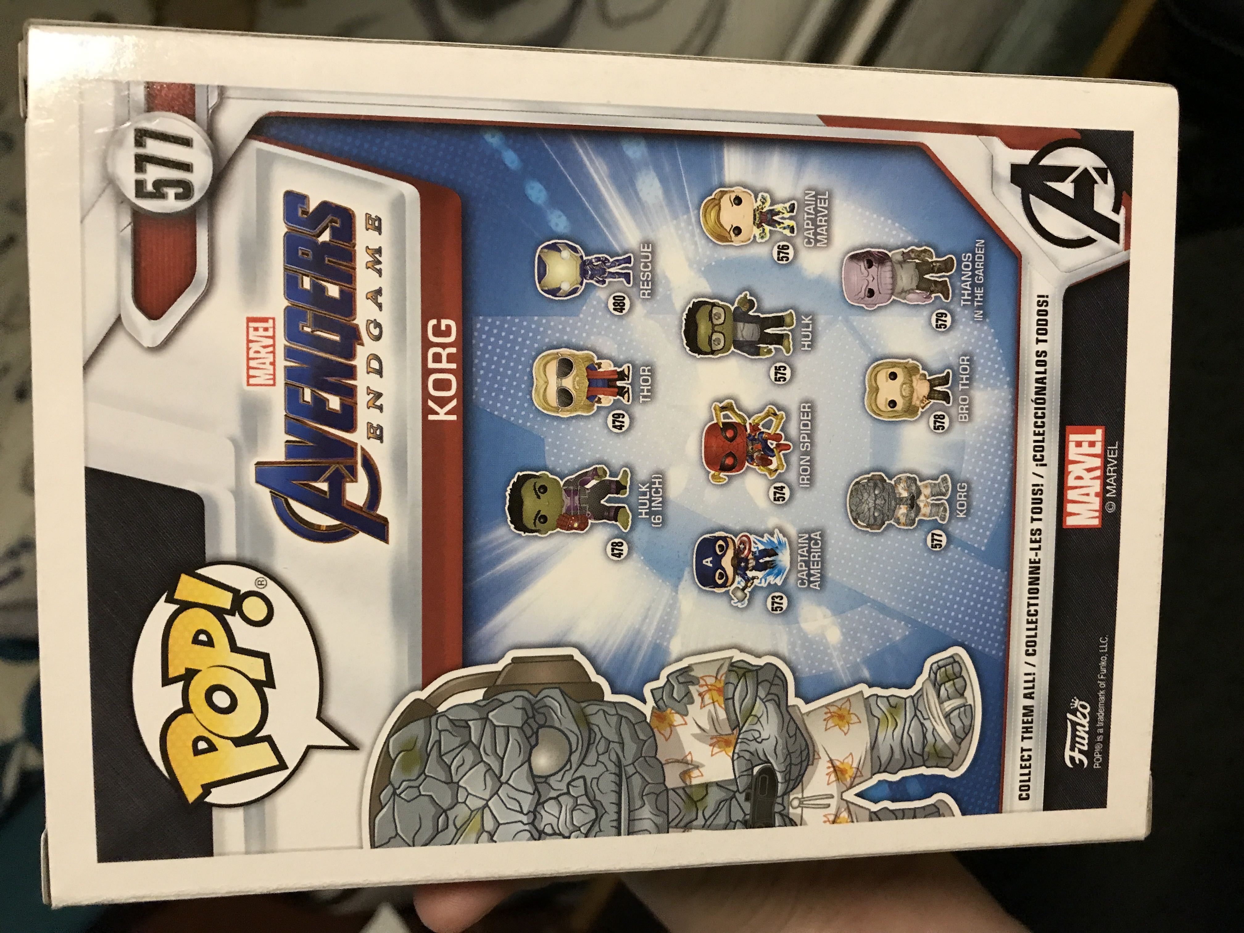 KORG - Avengers vinyl figure collectible [Barcode 889698451406] - Main Image 3