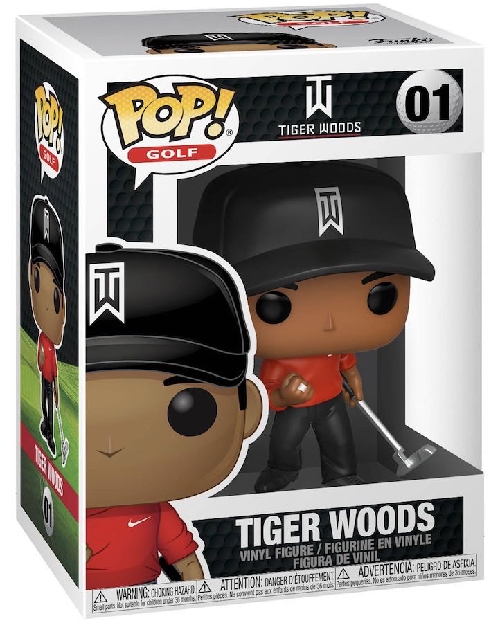 Tiger Woods - Golf vinyl figure collectible [Barcode 889698447157] - Main Image 3