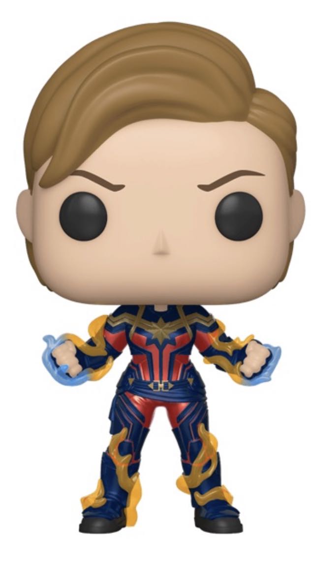 Captain Marvel - Avengers: Endgame vinyl figure collectible [Barcode 889698451437] - Main Image 2