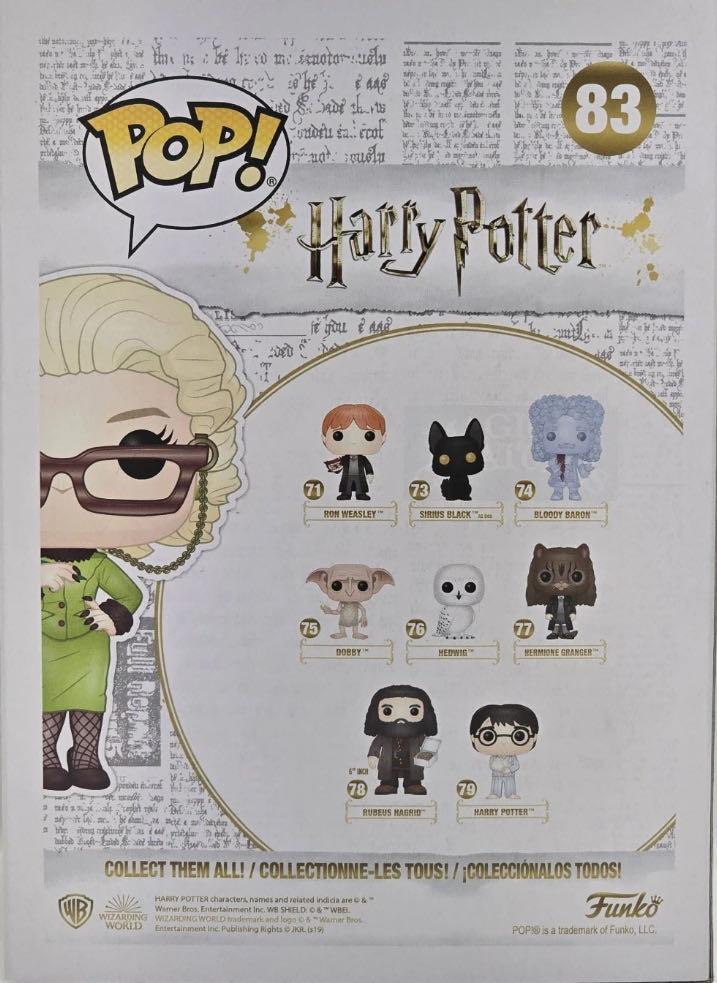 Rita Skeeter - Harry Potter vinyl figure collectible [Barcode 889698415040] - Main Image 2