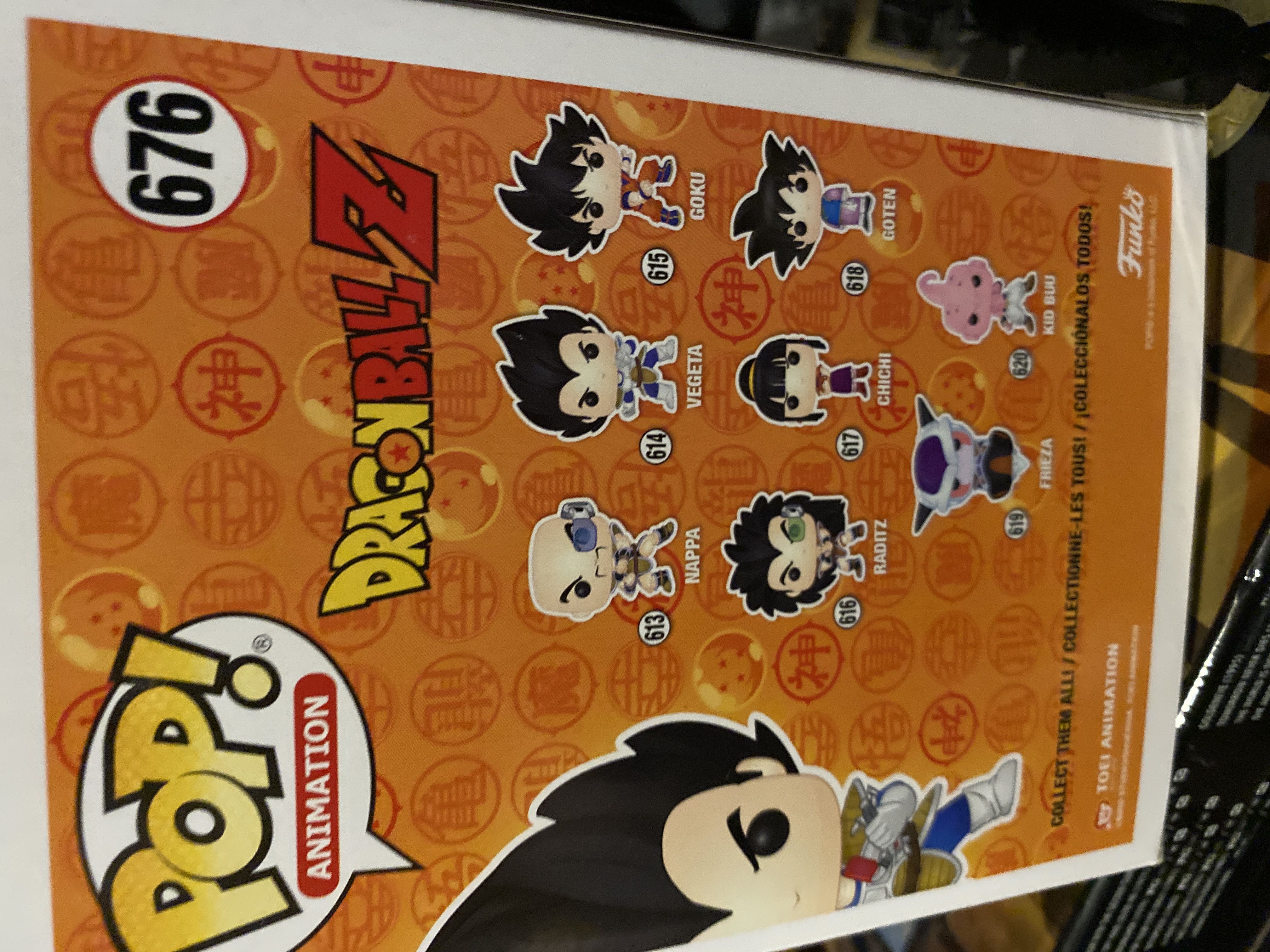 Vegeta (Over 9000!) - Dragon Ball Z vinyl figure collectible [Barcode 889698430289] - Main Image 2