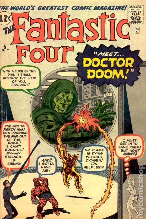 Doctor Doom - Fantastic Four vinyl figure collectible [Barcode 889698449915] - Main Image 4