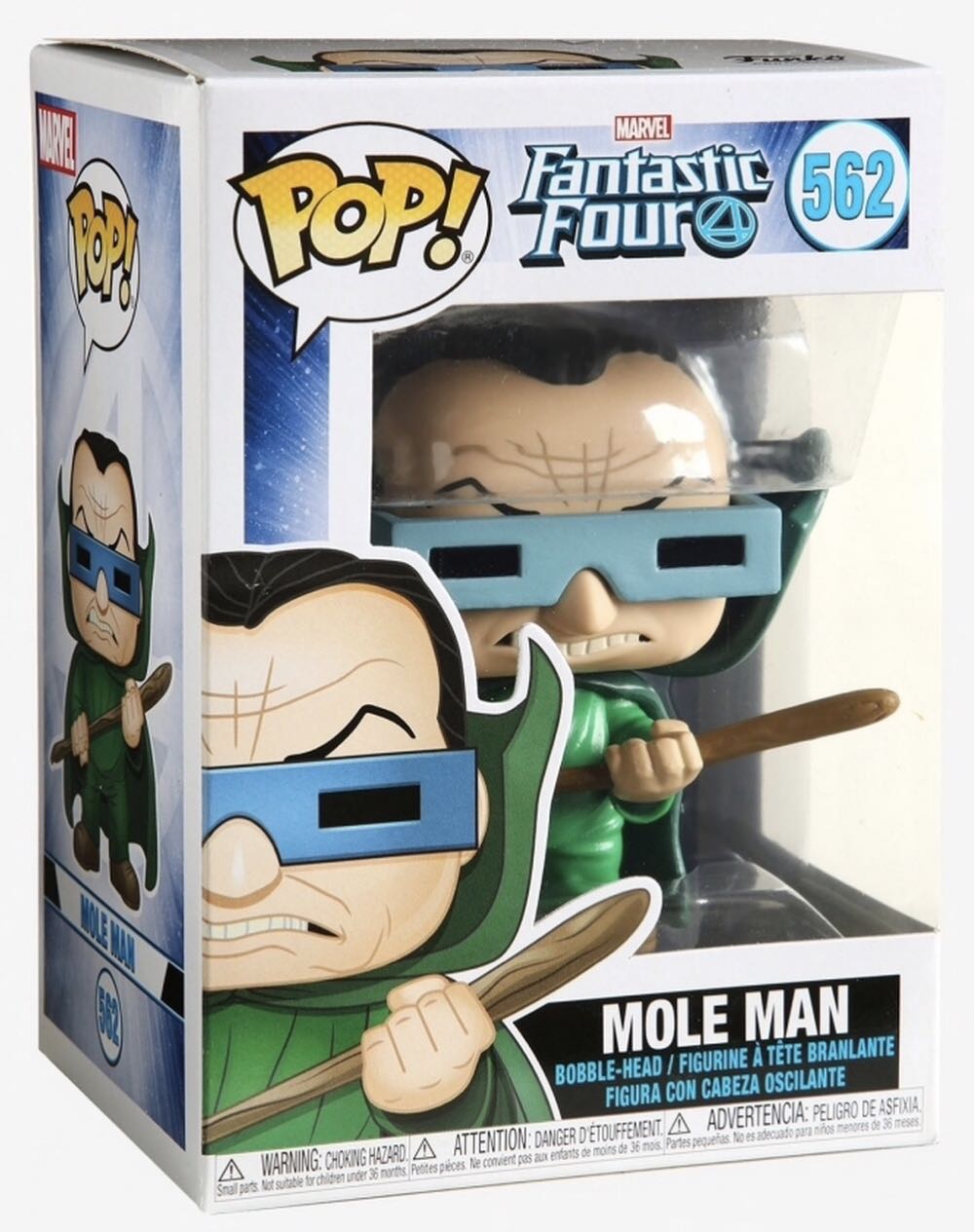 Mole Man - Fantastic Four vinyl figure collectible [Barcode 889698449908] - Main Image 3
