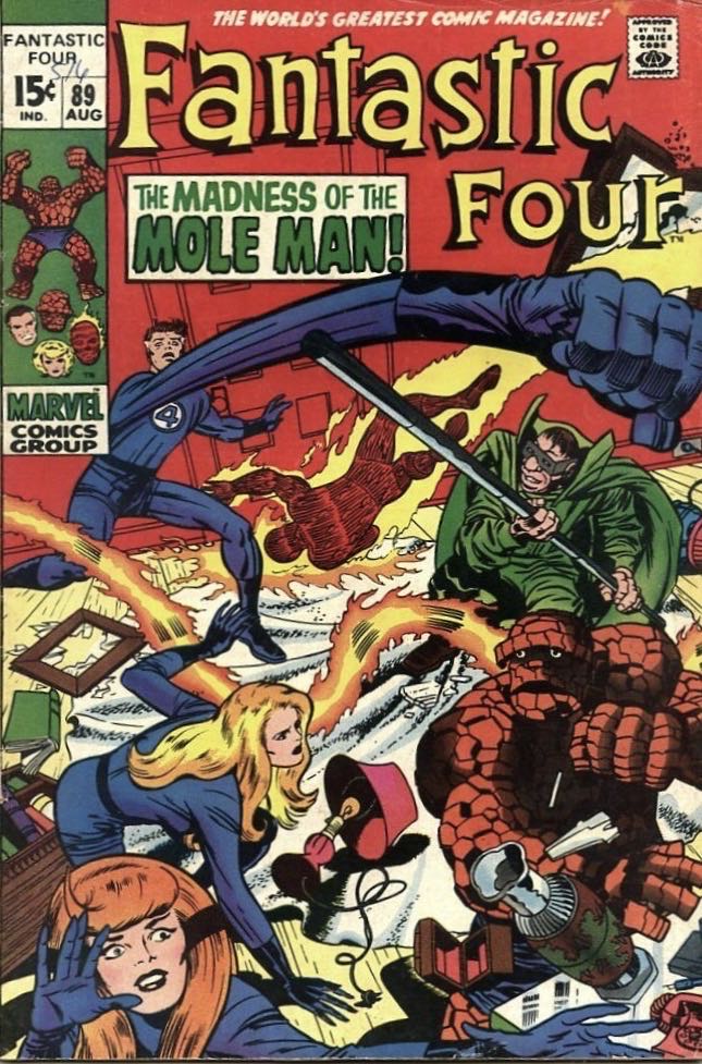 Mole Man - Fantastic Four vinyl figure collectible [Barcode 889698449908] - Main Image 4