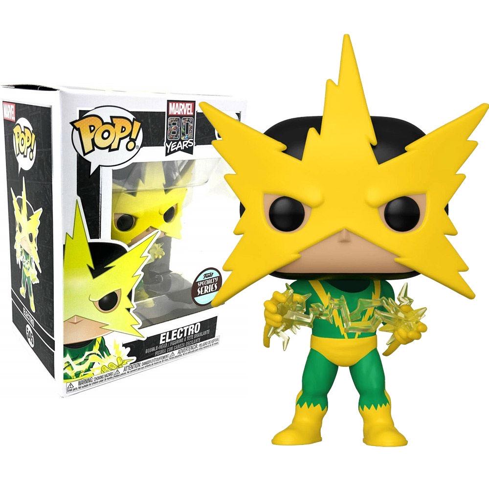 Electro - Spider-Man vinyl figure collectible [Barcode 889698443319] - Main Image 2