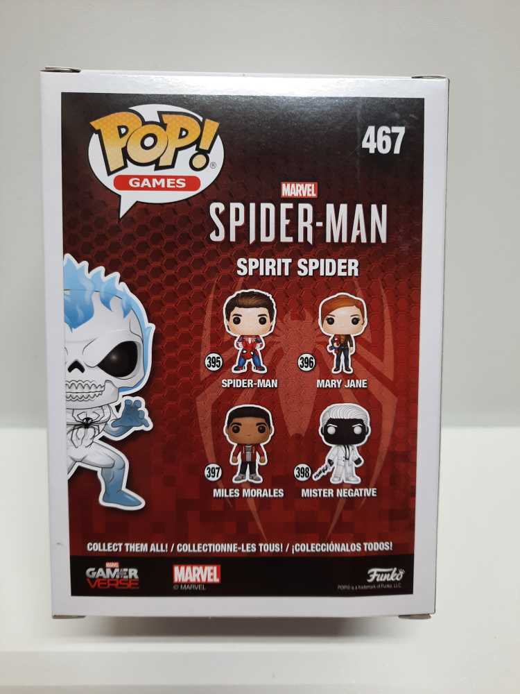 Spirit Spider - Spider-Man vinyl figure collectible [Barcode 830395035284] - Main Image 2