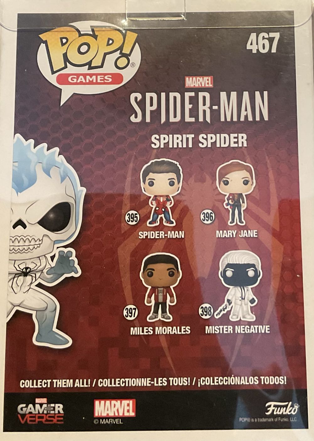 Spirit Spider - Spider-Man vinyl figure collectible [Barcode 830395035284] - Main Image 3