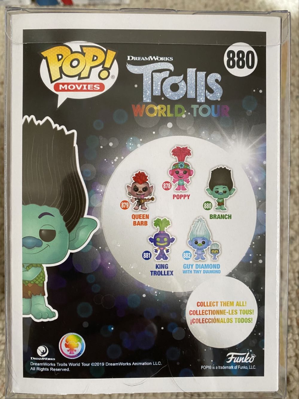 Branch - BoxTrolls vinyl figure collectible [Barcode 889698470025] - Main Image 2