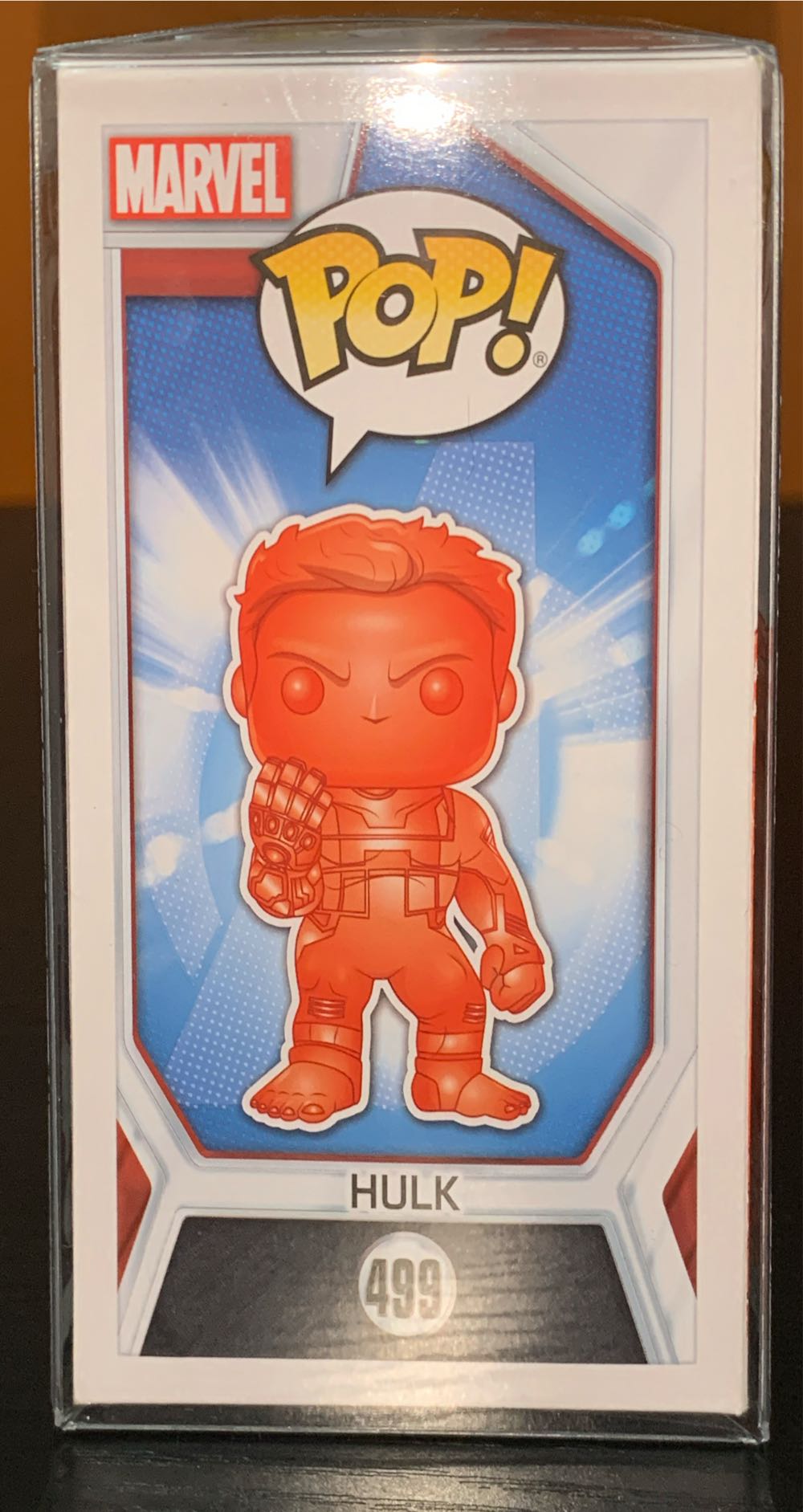 Hulk (Red Chrome) #499 - Avengers: Endgame vinyl figure collectible [Barcode 889698413565] - Main Image 4