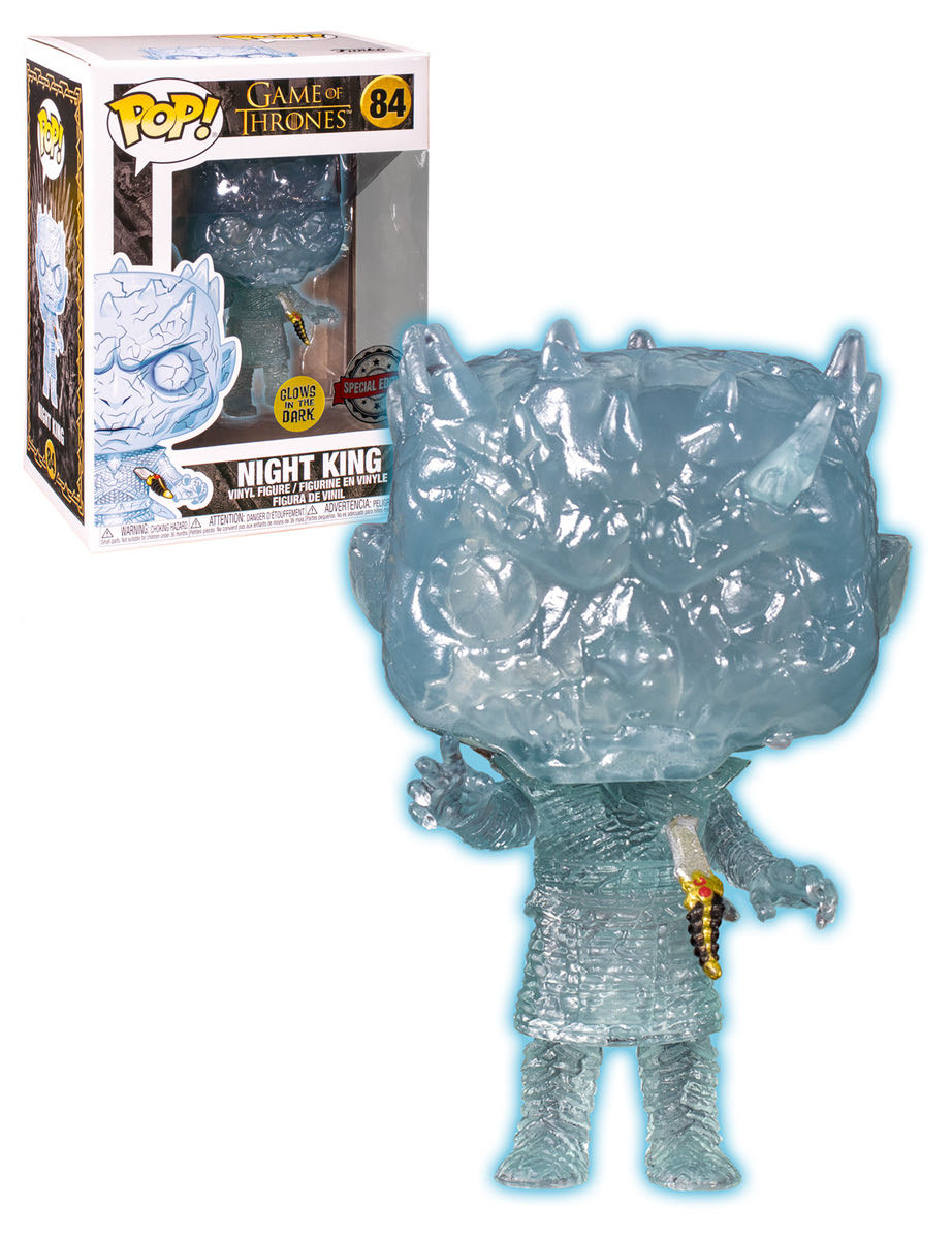 #84 Game Of Thrones: Night King (Glow) - Game of Thrones vinyl figure collectible [Barcode 889698452335] - Main Image 3