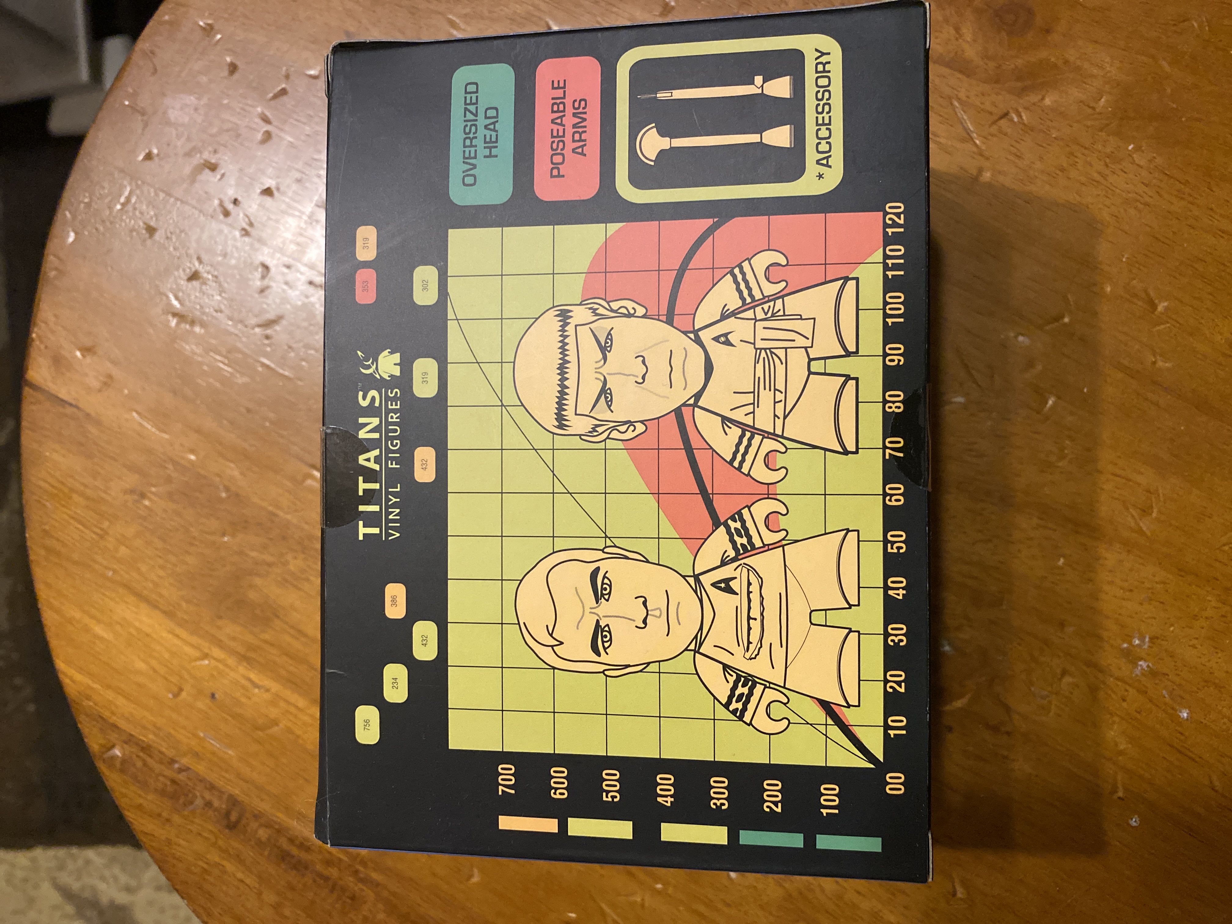 Exclusive Twin Pack Kirk And Spock - Star Trek vinyl figure collectible [Barcode 5052473119357] - Main Image 2