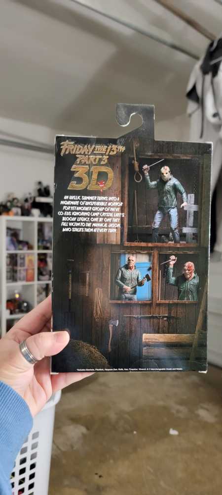 Friday The 13th Part 3 3D: Jason Voorhees - Friday the 13th vinyl figure collectible [Barcode 634482397022] - Main Image 3