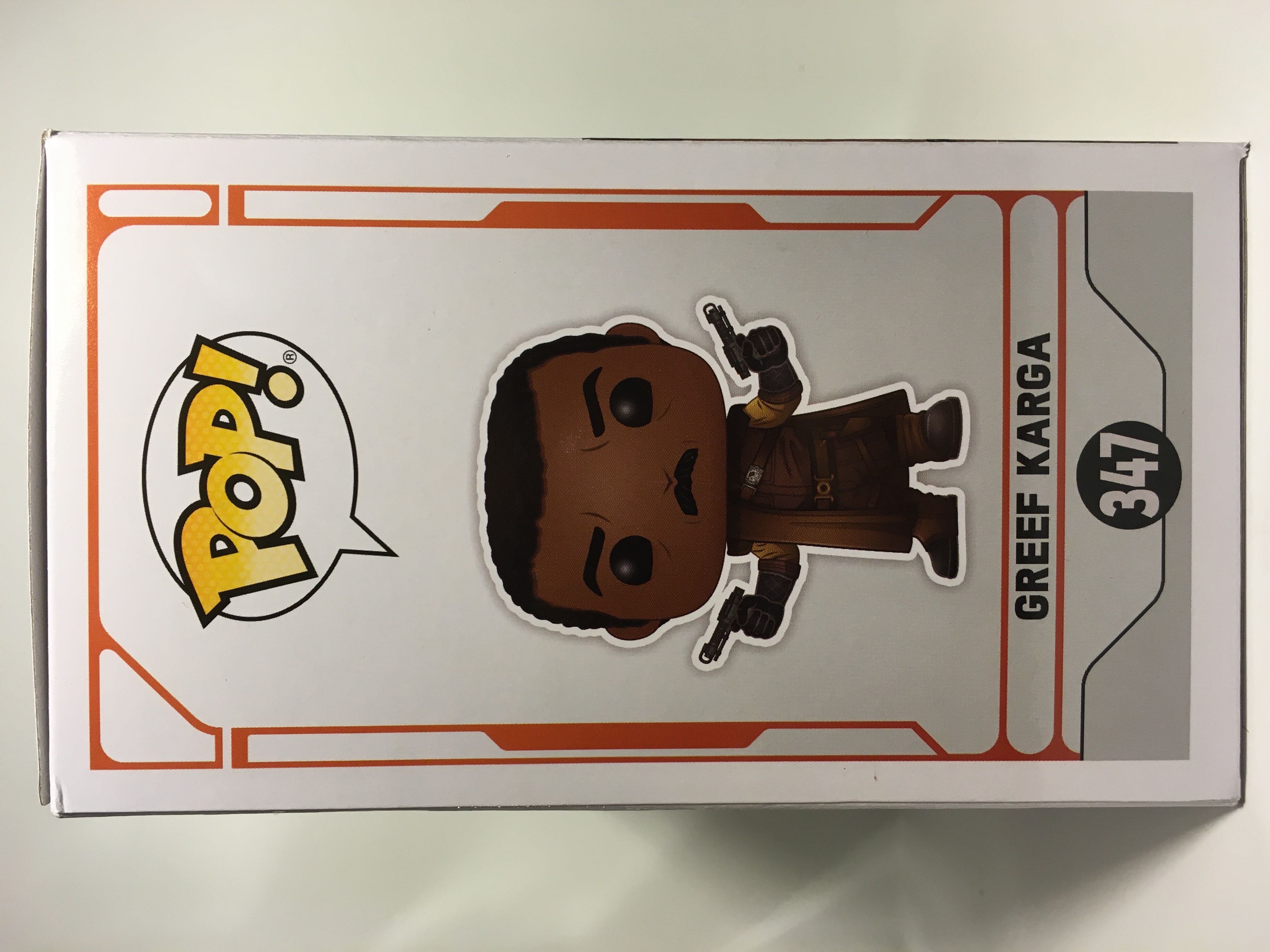 Star Wars #347 Greef Karga - Star Wars: The Mandalorian vinyl figure collectible [Barcode 889698455398] - Main Image 2