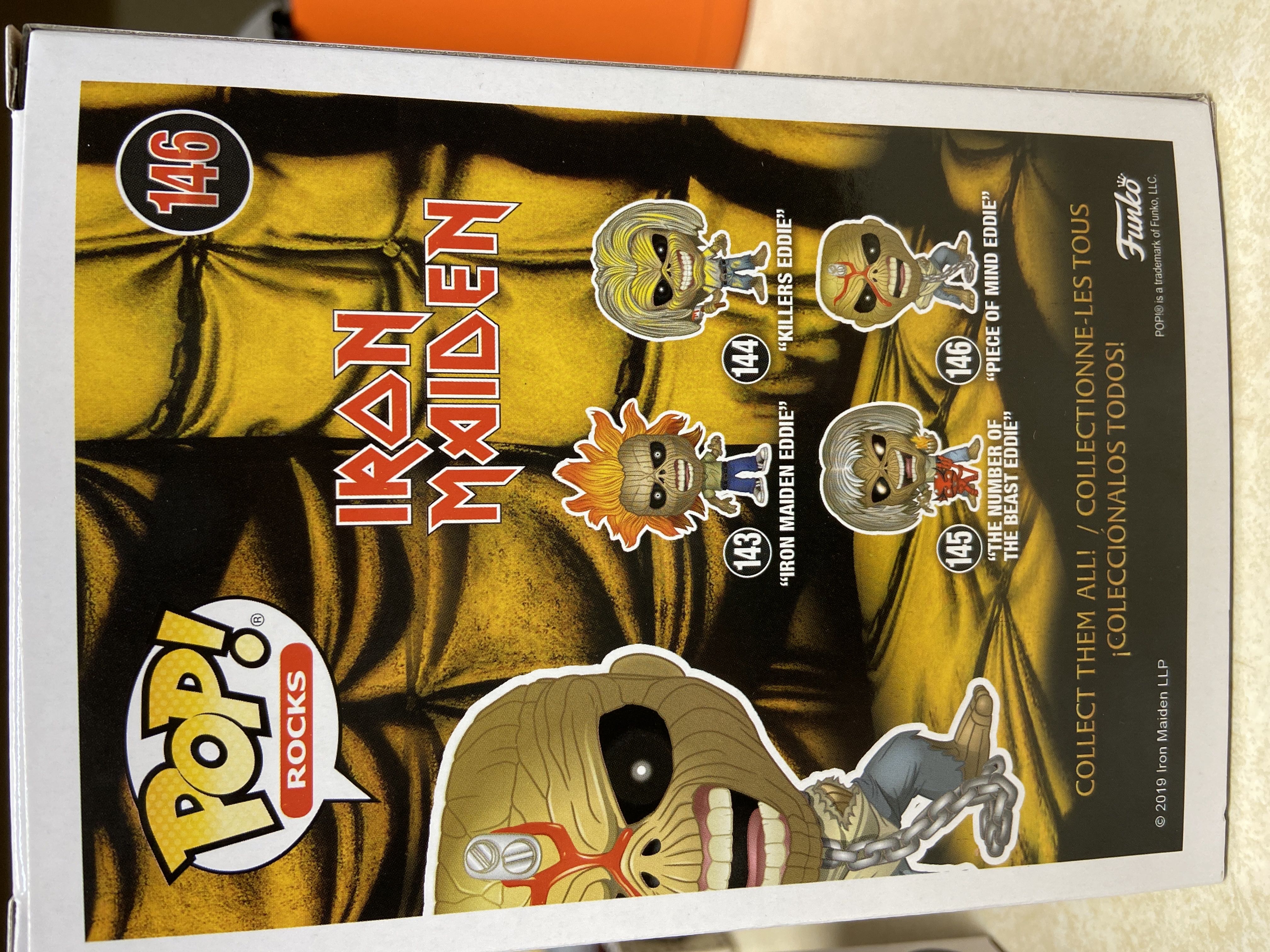 “Piece Of Mind Eddie” - Iron Maiden vinyl figure collectible [Barcode 889698459839] - Main Image 2