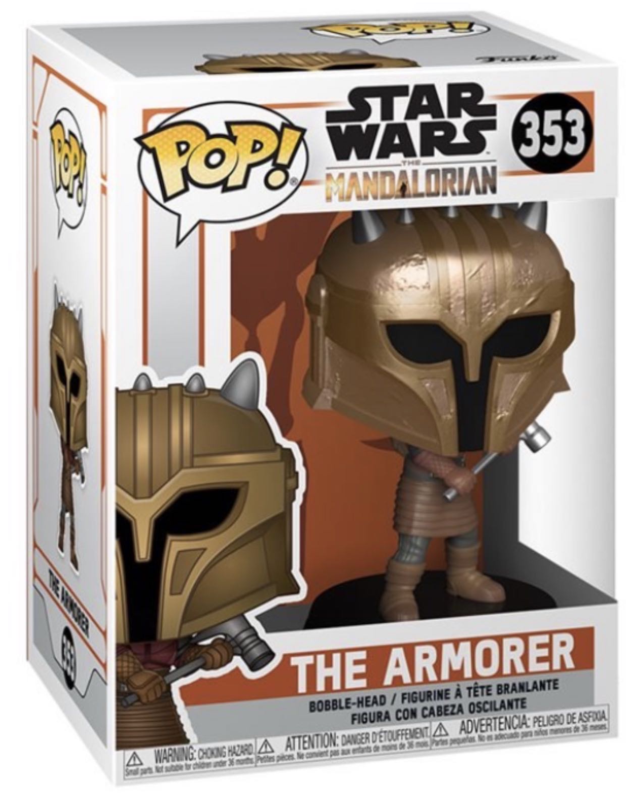 The Armorer - Star Wars: The Mandalorian vinyl figure collectible [Barcode 889698455466] - Main Image 3