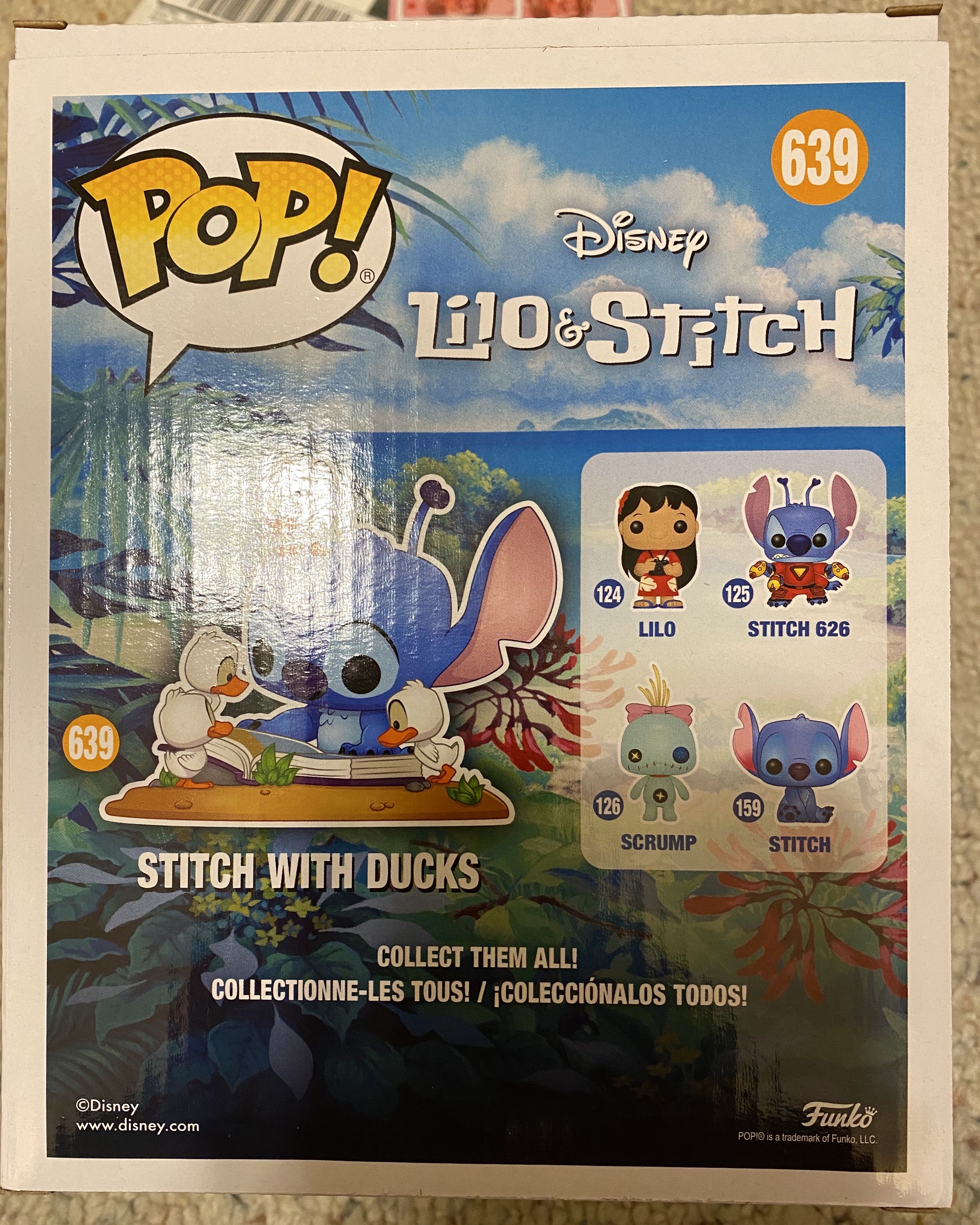 Stitch with Ducks - Lilo and Stitch vinyl figure collectible [Barcode 889698463744] - Main Image 2